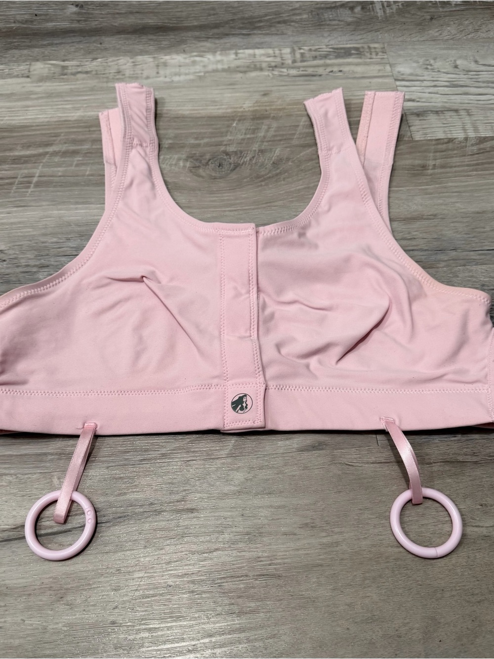 Masthead Elizabeth Post Surgical Recovery Bra Pink Front Closure Compression M